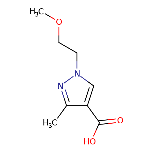 1-(2-methoxyethyl)-3-methyl-1H-pyrazole-4-carboxylic acid