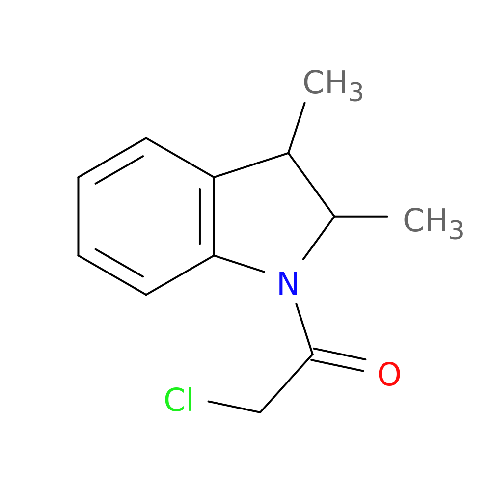 2-chloro-1-(2,3-dimethyl-2,3-dihydro-1H-indol-1-yl)ethan-1-one