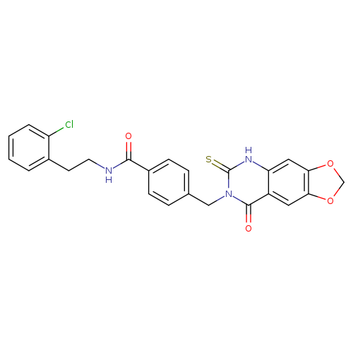 N-[2-(2-chlorophenyl)ethyl]-4-({8-oxo-6-sulfanylidene-2H,5H,6H,7H,8H-[1,3]dioxolo[4,5-g]quinazolin-7-yl}methyl)benzamide