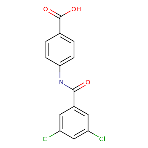 4-[(3,5-Dichlorobenzoyl)amino]benzoic acid