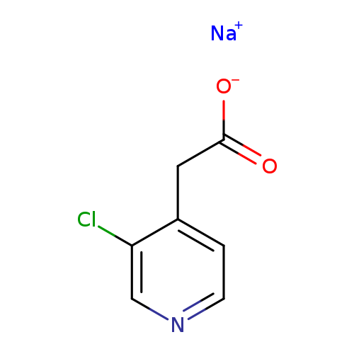 sodium 2-(3-chloropyridin-4-yl)acetate