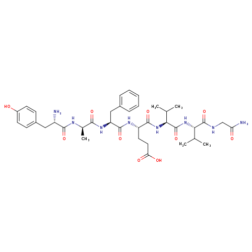 Glycinamide, L-tyrosyl-D-alanyl-L-phenylalanyl-L-α-glutamyl-L-valyl-L-valyl-