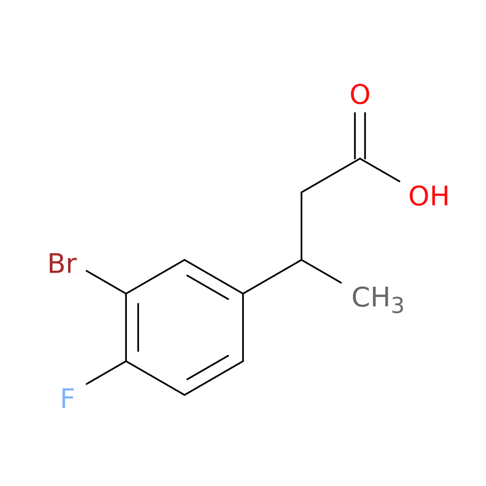 3-(3-Bromo-4-fluorophenyl)butanoic acid