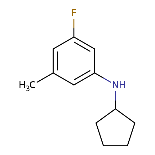 N-cyclopentyl-3-fluoro-5-methylaniline