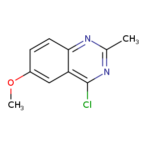 4-Chloro-6-methoxy-2-methylquinazoline
