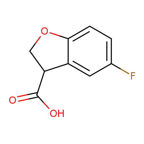 5-fluoro-2,3-dihydro-1-benzofuran-3-carboxylic acid