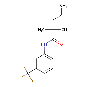 Pentanamide, 2,2-dimethyl-N-[3-(trifluoromethyl)phenyl]-