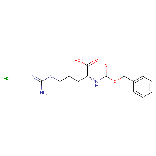 D-Arginine, N2-[(phenylmethoxy)carbonyl]-, hydrochloride (1:1)