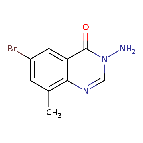 3-amino-6-bromo-8-methyl-3,4-dihydroquinazolin-4-one