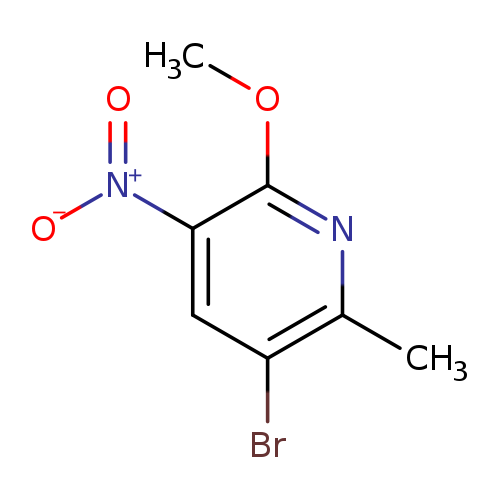 3-Bromo-6-methoxy-2-methyl-5-nitropyridine