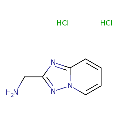 1-{[1,2,4]triazolo[1,5-a]pyridin-2-yl}methanaminedihydrochloride