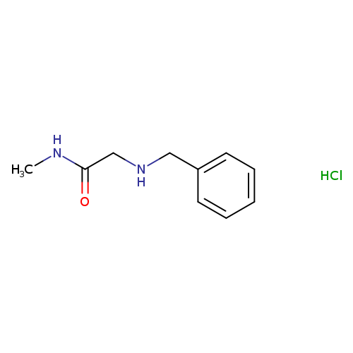 2-(benzylamino)-N-methylacetamide hydrochloride