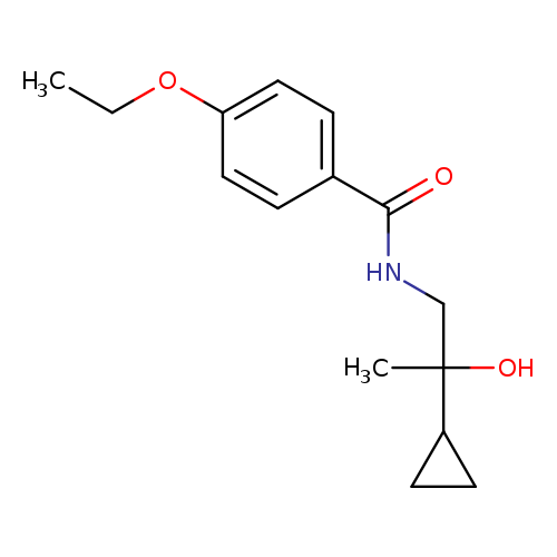 N-(2-cyclopropyl-2-hydroxypropyl)-4-ethoxybenzamide