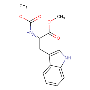 N-(Methoxycarbonyl) L-tryptophan methyl ester