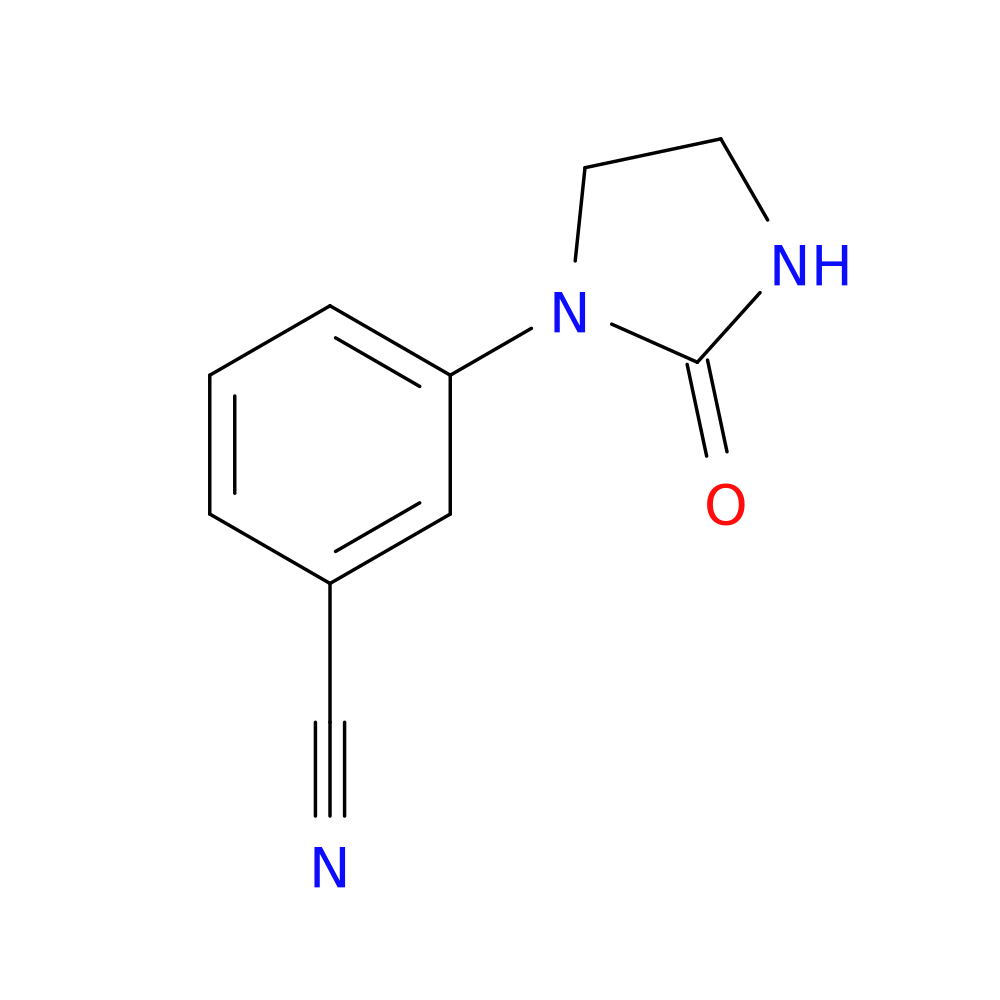 3-(2-oxoimidazolidin-1-yl)benzonitrile