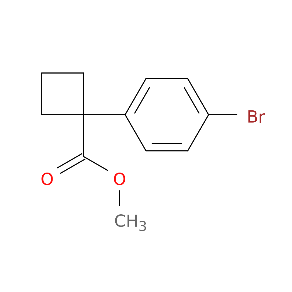 Methyl 1-(4-bromophenyl)cyclobutanecarboxylate