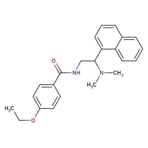 N-[2-(dimethylamino)-2-(naphthalen-1-yl)ethyl]-4-ethoxybenzamide