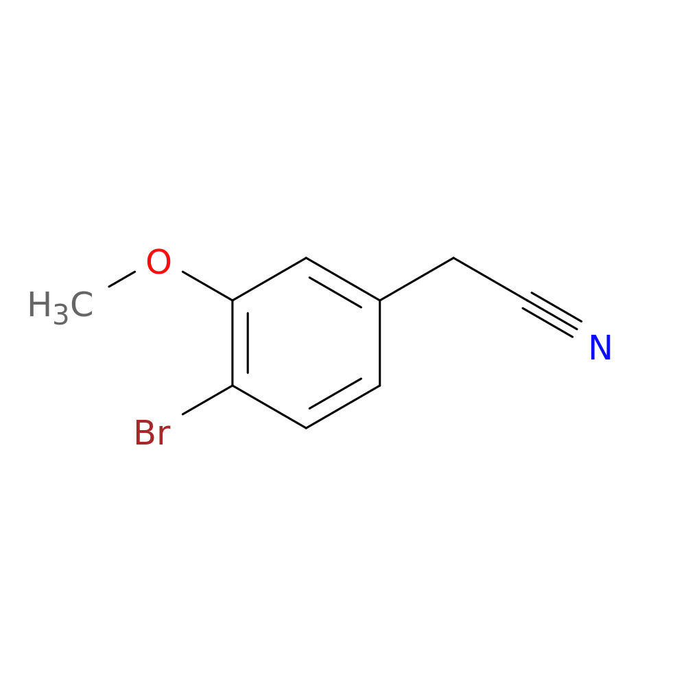2-(4-Bromo-3-methoxyphenyl)acetonitrile