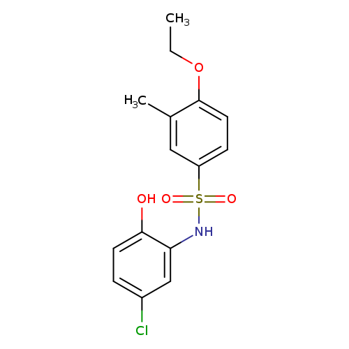 N-(5-chloro-2-hydroxyphenyl)-4-ethoxy-3-methylbenzene-1-sulfonamide