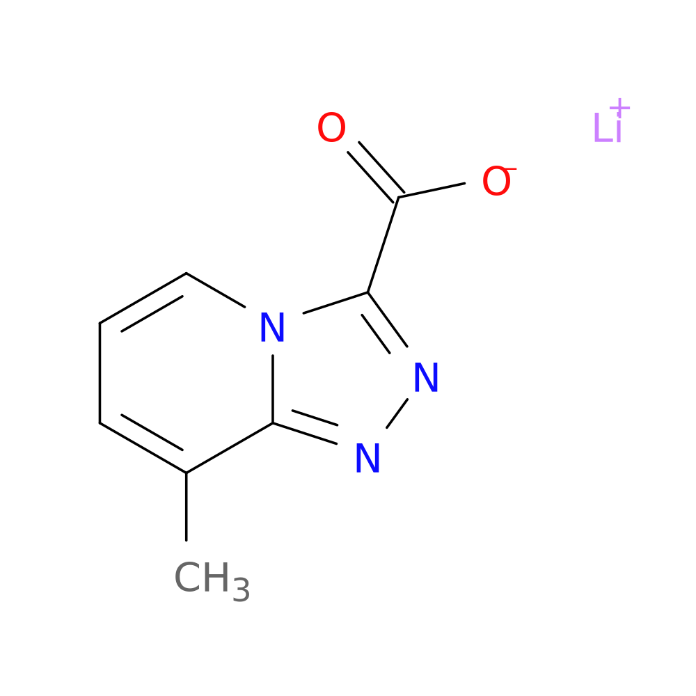 lithium(1+) ion 8-methyl-[1,2,4]triazolo[4,3-a]pyridine-3-carboxylate