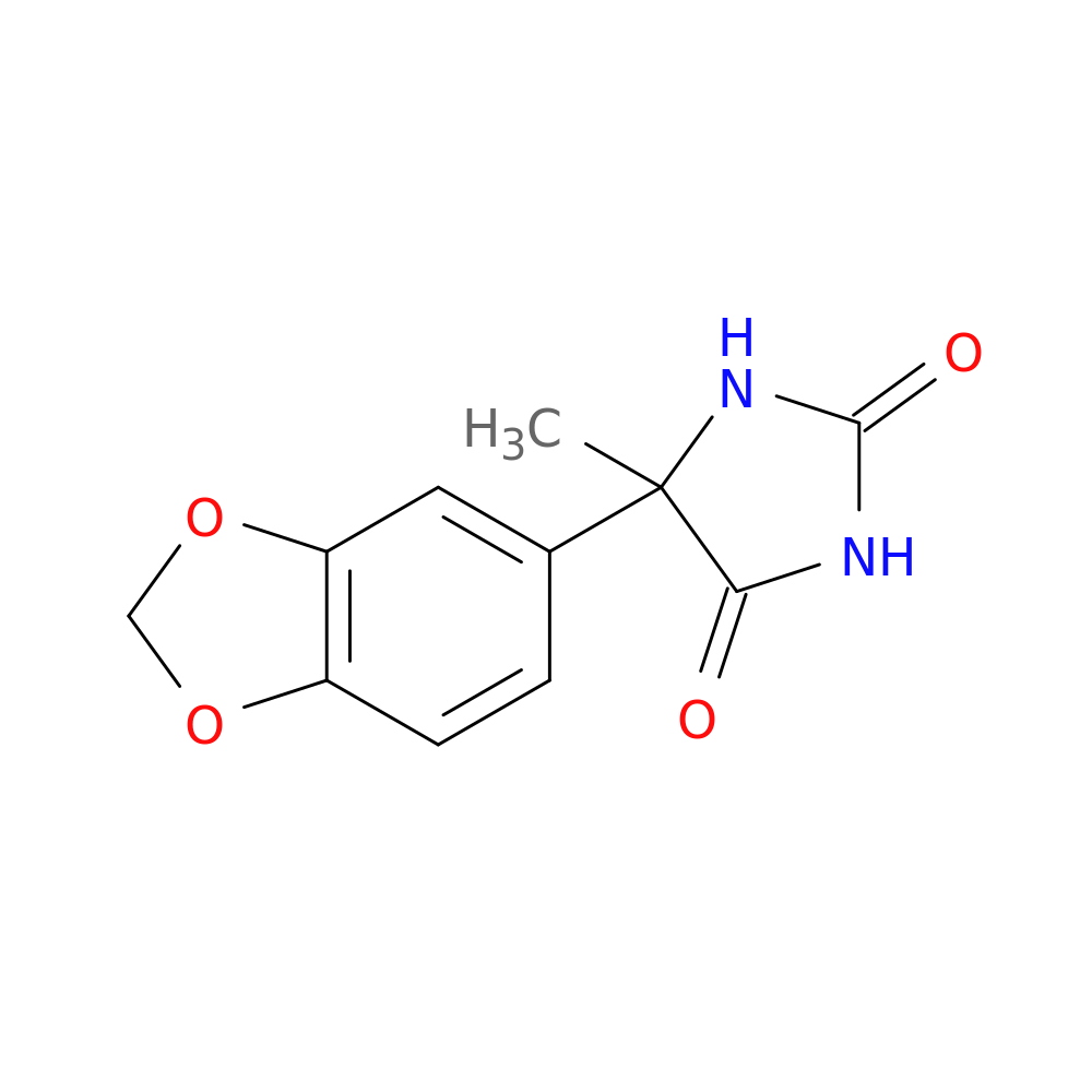 5-(1,3-Benzodioxol-5-yl)-5-methyl-2,4-imidazolidinedione