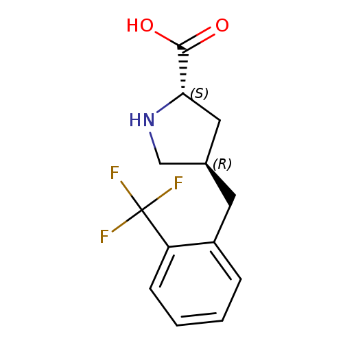 (2S,4R)-4-(2-(TRIFLUOROMETHYL)BENZYL)PYRROLIDINE-2-CARBOXYLIC ACID