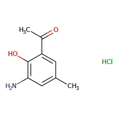 3-Amino-2-hydroxy-5-methyl acetylbenzene hcl