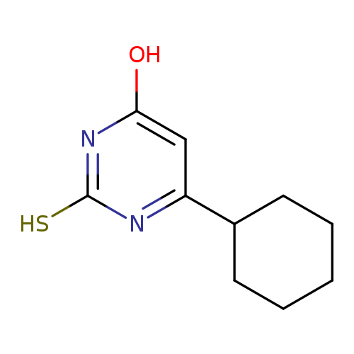 6-cyclohexyl-2-mercaptopyrimidin-4-ol