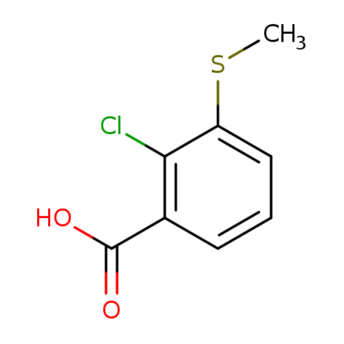 2-Chloro-3-(methylsulfanyl)benzoic acid