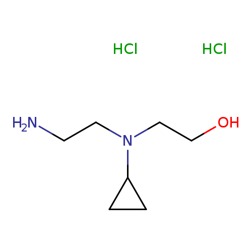 2-[(2-aminoethyl)(cyclopropyl)amino]ethan-1-ol dihydrochloride