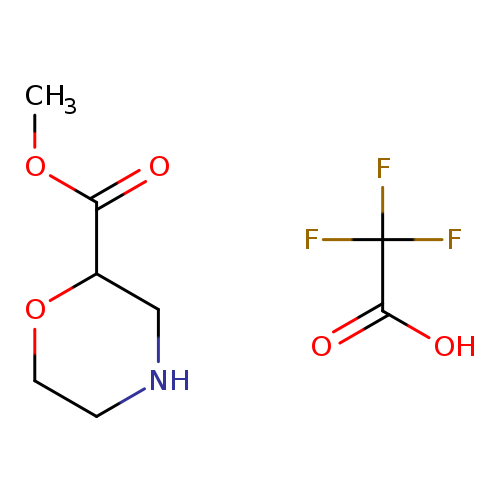 Methyl morpholine-2-carboxylate 2,2,2-trifluoroacetate