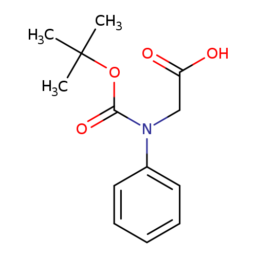 2-([(tert-Butoxy)carbonyl](phenyl)amino)acetic acid