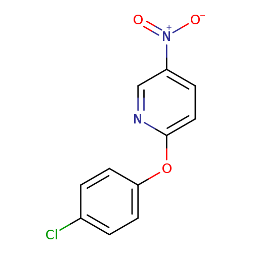 2-(4-Chlorophenoxy)-5-nitropyridine