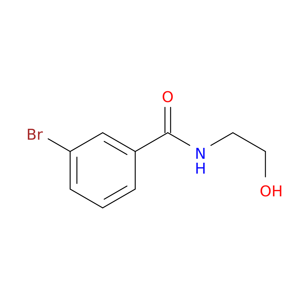 3-Bromo-N-(2-hydroxyethyl)benzamide