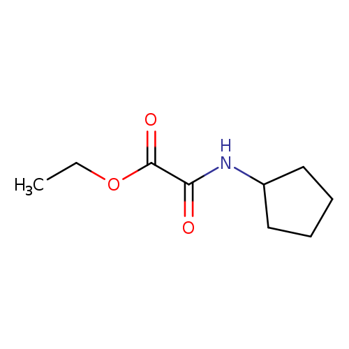 ETHYL (CYCLOPENTYLAMINO)(OXO)ACETATE