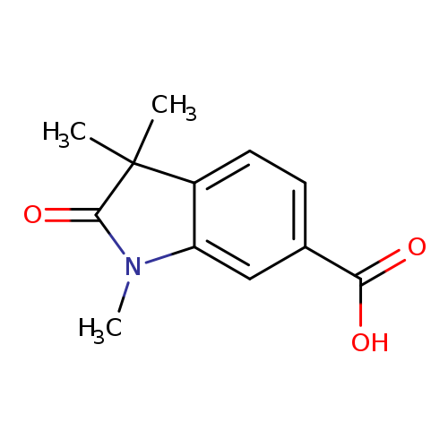1,3,3-Trimethyl-2-oxindole-6-carboxylic acid