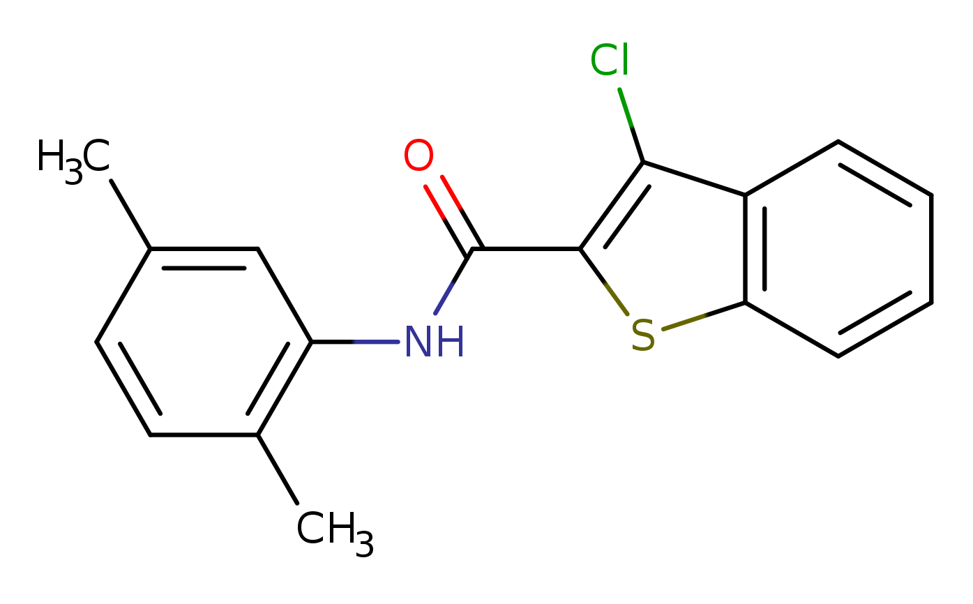 3-chloro-N-(2,5-dimethylphenyl)-1-benzothiophene-2-carboxamide