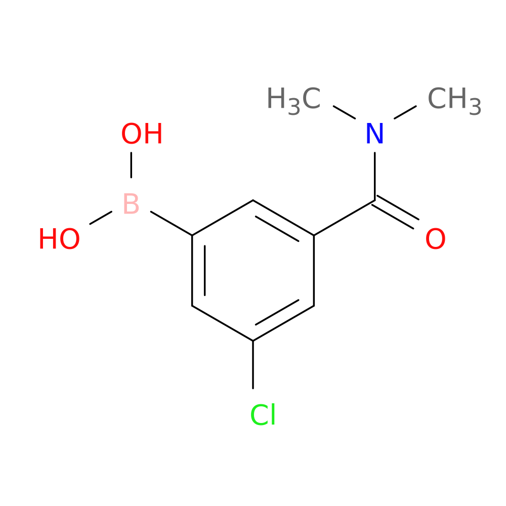 N-Dimethyl 3-borono-5-chlorobenzamide