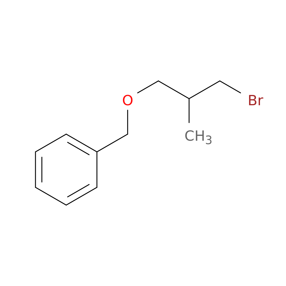 ((3-Bromo-2-methylpropoxy)methyl)benzene