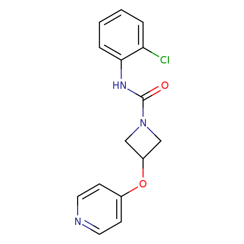 N-(2-chlorophenyl)-3-(pyridin-4-yloxy)azetidine-1-carboxamide