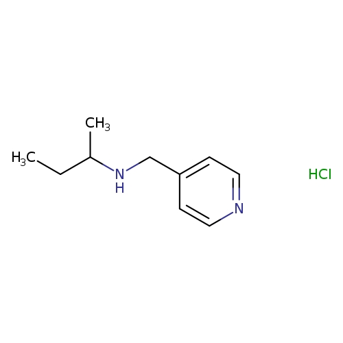 N-(4-pyridinylmethyl)-2-butanamine hydrochloride