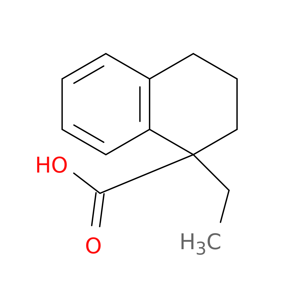 1-ethyl-1,2,3,4-tetrahydronaphthalene-1-carboxylic acid