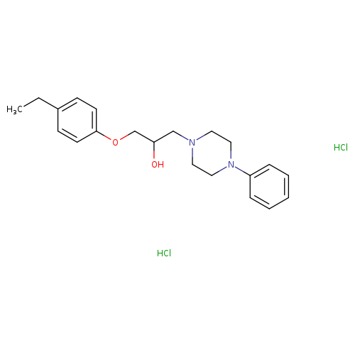 1-(4-ETHYLPHENOXY)-3-(4-PHENYLPIPERAZIN-1-YL)PROPAN-2-OL DIHYDROCHLORIDE
