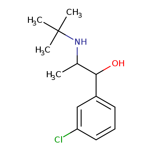 2-(tert-butylamino)-1-(3-chlorophenyl)propan-1-ol