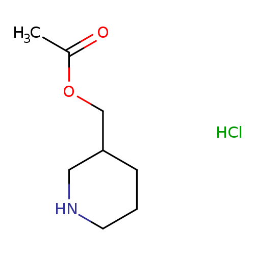 3-Piperidinylmethyl acetate hydrochloride