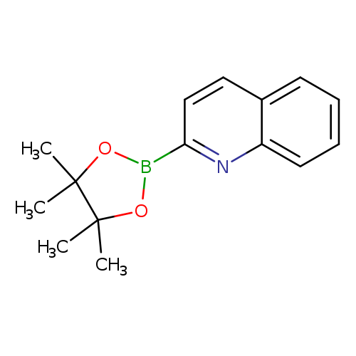 2-(4,4,5,5-Tetramethyl-1,3,2-dioxaborolan-2-yl)quinoline