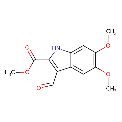 Methyl 3-formyl-5,6-dimethoxy-1h-indole-2-carboxylate