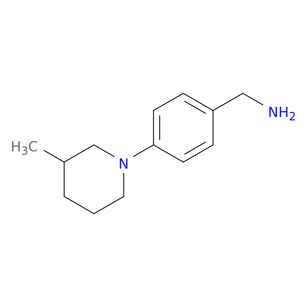 1-[4-(3-Methylpiperidin-1-yl)phenyl]methanamine dihydrochloride