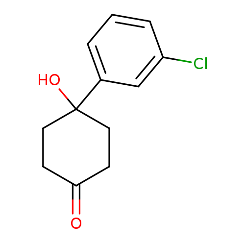 4-(3-Chlorophenyl)-4-hydroxycyclohexan-1-one