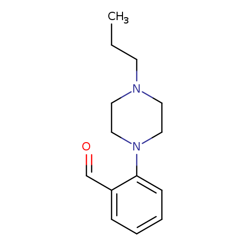 2-(4-propylpiperazin-1-yl)benzaldehyde